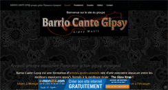 Desktop Screenshot of barrio-cante-gipsy.com